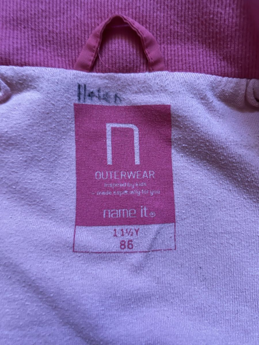 Name It Giacche & Cappotti: Name it! Übergangsjacke Gr. 86/92 pink – Usato da Zürich venduto da ann_9fv5 2