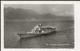 AK 1965 Lac Leman mit dem Schiff Lausanne