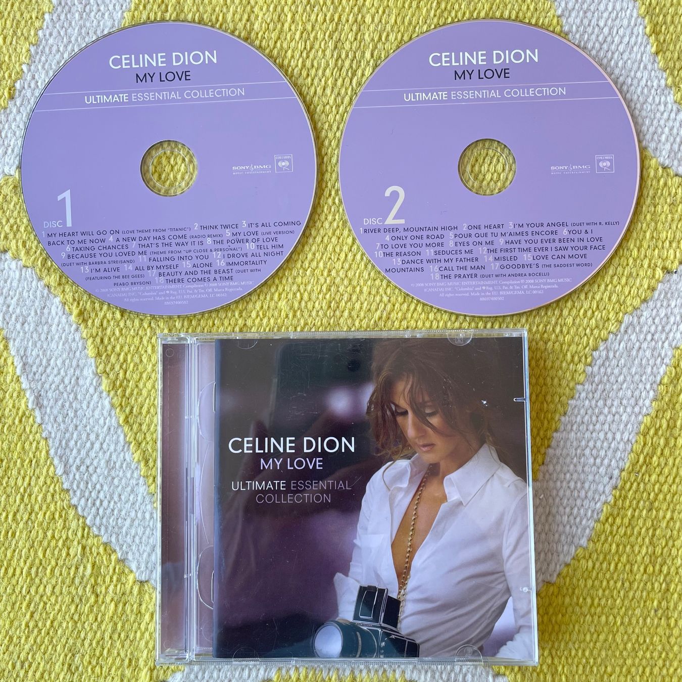 CD: CÉLINE DION-2CD ULTIMATE ESSENTIAL COLLECTION MY LOVE – Usato da Rorschacherberg venduto da CD-Roli