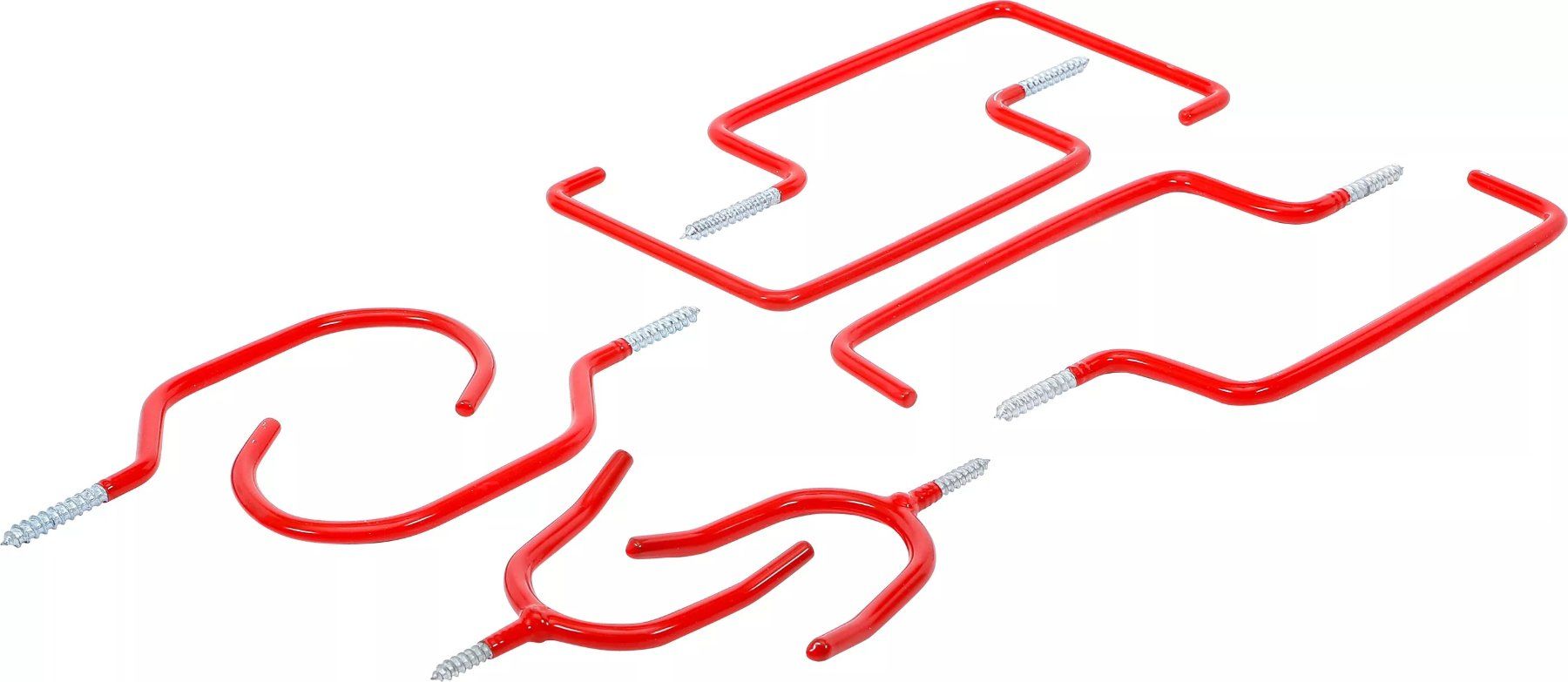 Eisenwaren: Wand- und Decken-Schraubhaken-Sortiment, 8-tlg. – Neu und originalverpackt aus Dietikon von KFZ-Spezialwerkzeuge 1