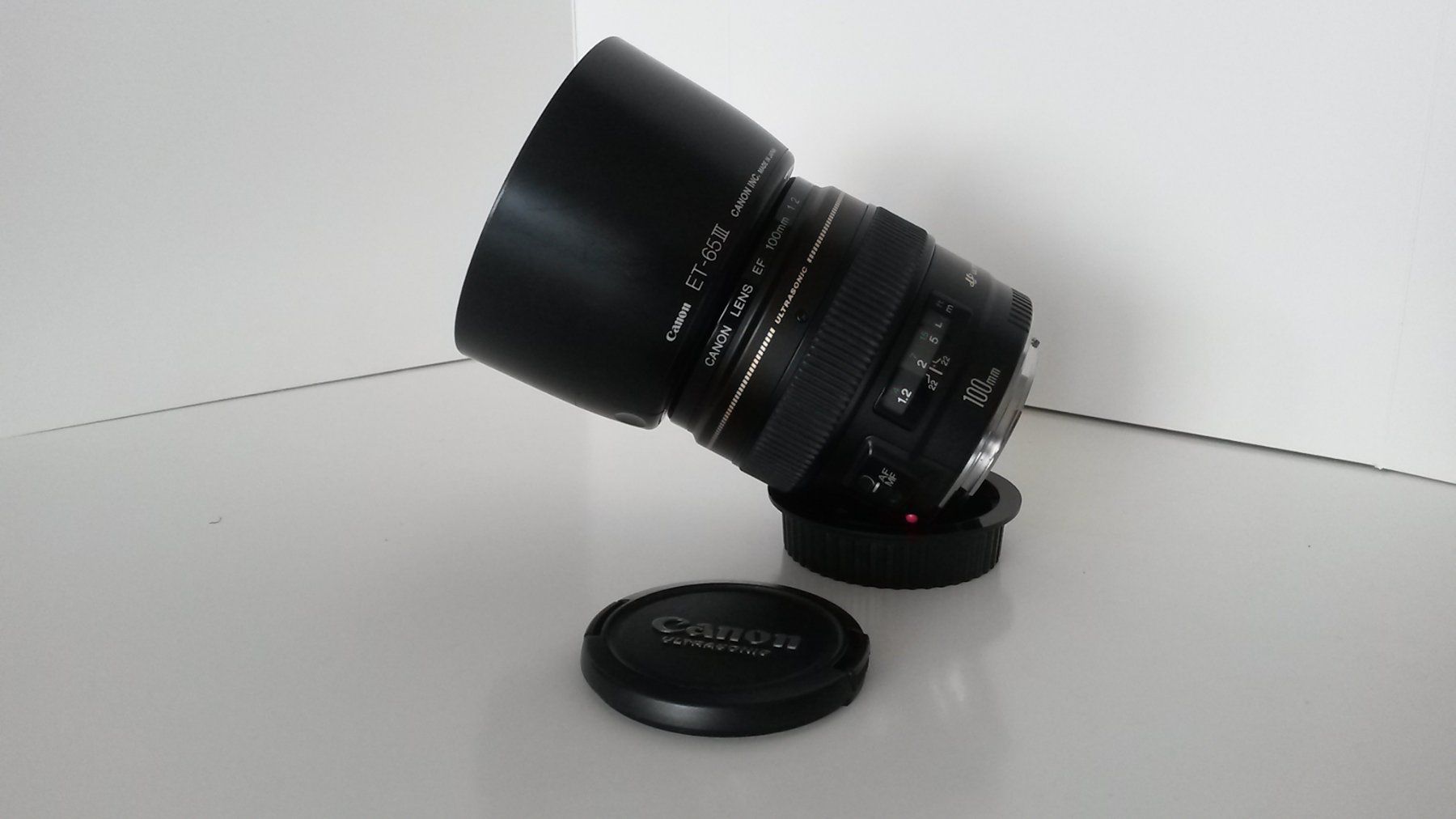 Canon Obiettivi: Canon EF 100 mm f/ 2 USM, Full - Frame Vollformat – Usato da Lausanne venduto da asdyx
