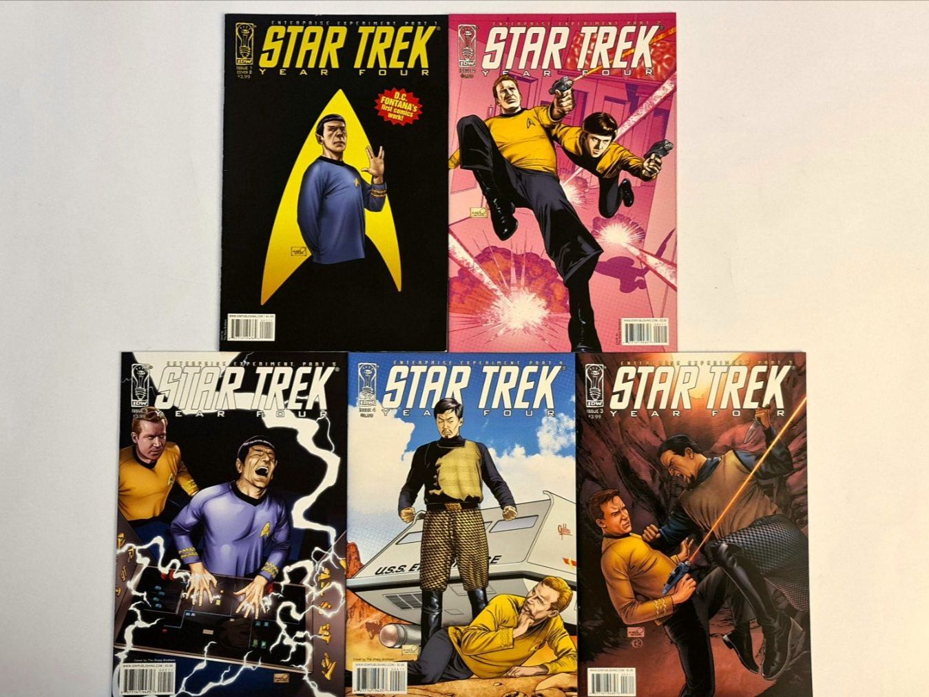 Fumetti: Star Trek Year Four Comic Hefte 1-5 – Usato da Aesch BL venduto da pri_fp8t