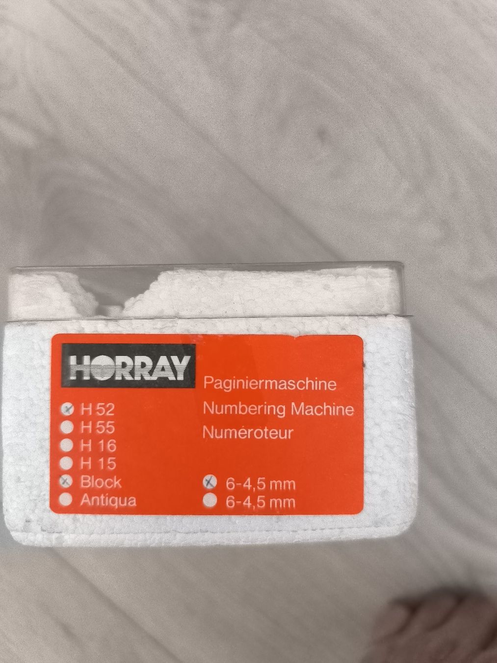 Alle Werkzeuge: Numéroteur Horray H 52 vintage – Gebraucht aus La Chaux-de-Fonds von lolmaker1007 2
