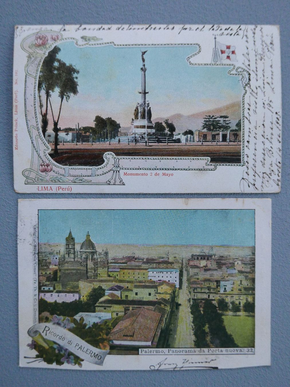 Cartoline postali: ANTIKE KORRESPONDENZ ANSICHTSKARTEN AUS ALLER WELT – Usato da Balgach venduto da Zwischenraum 7