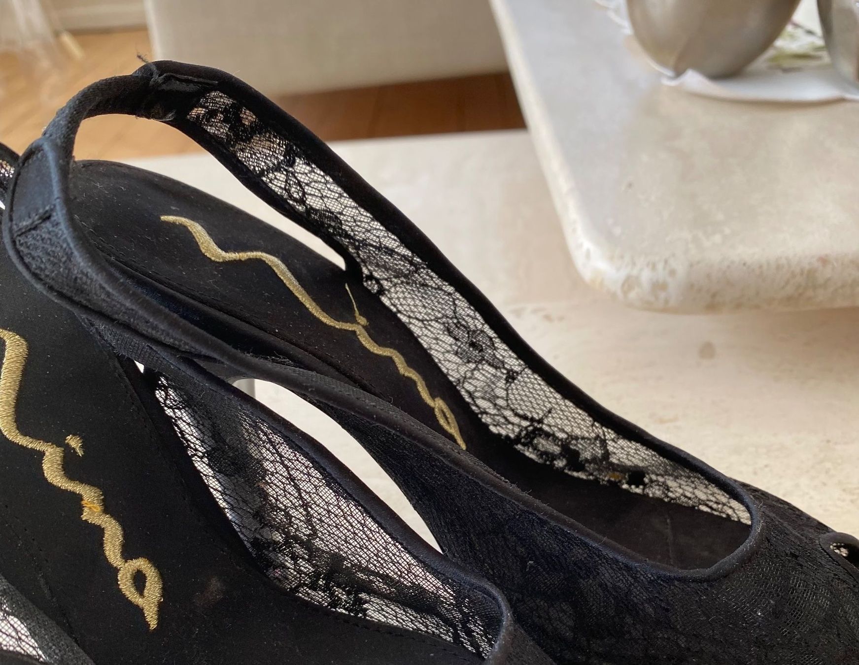 Scarpe da donna: Sandalles en dentelle NEW – Nuovo (secondo la descrizione) da Clarens venduto da Piluka 1
