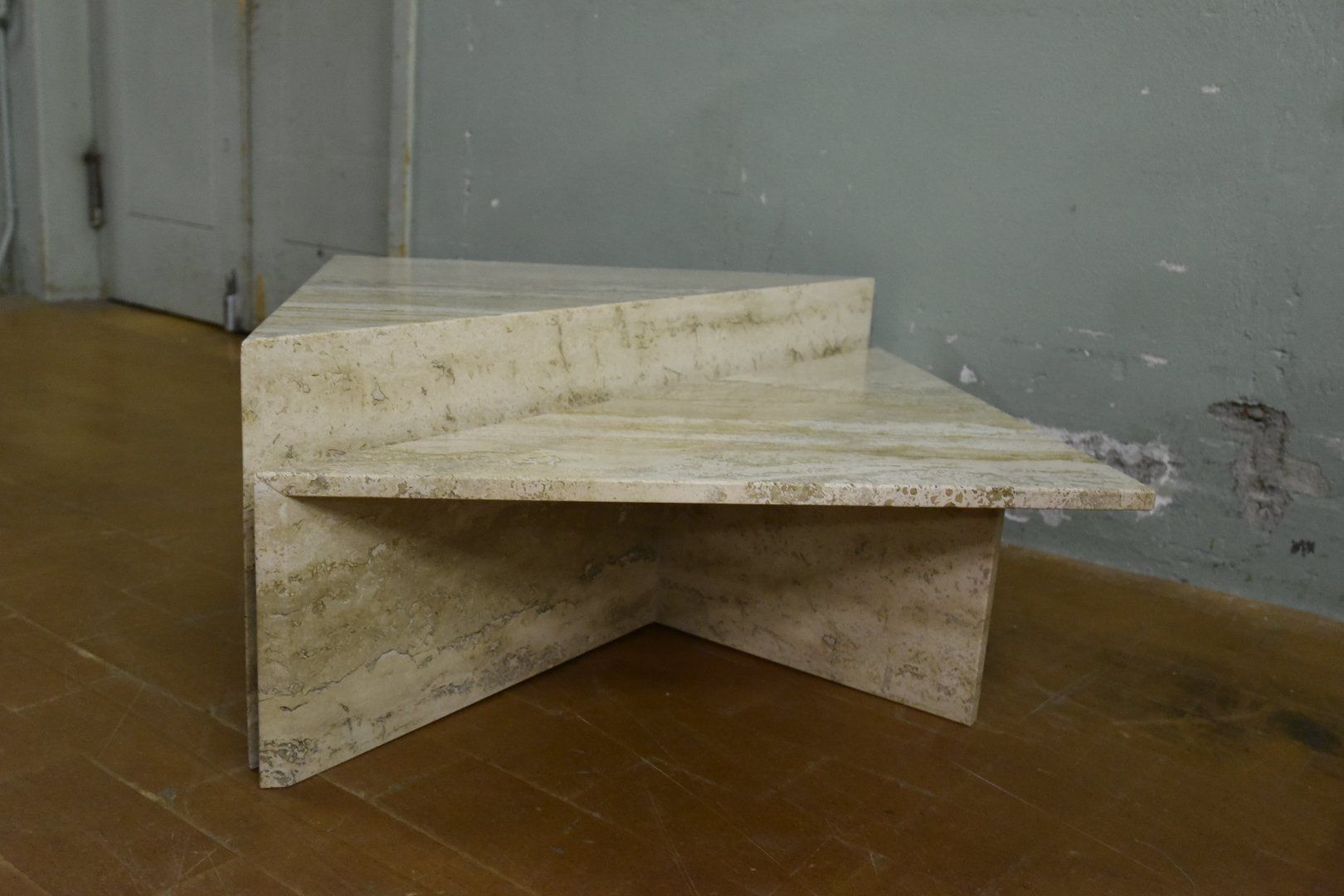 Tavoli: Designer Couchtisch Up&Up Travertin – Usato da Lichtensteig venduto da Usedinstorecom 6