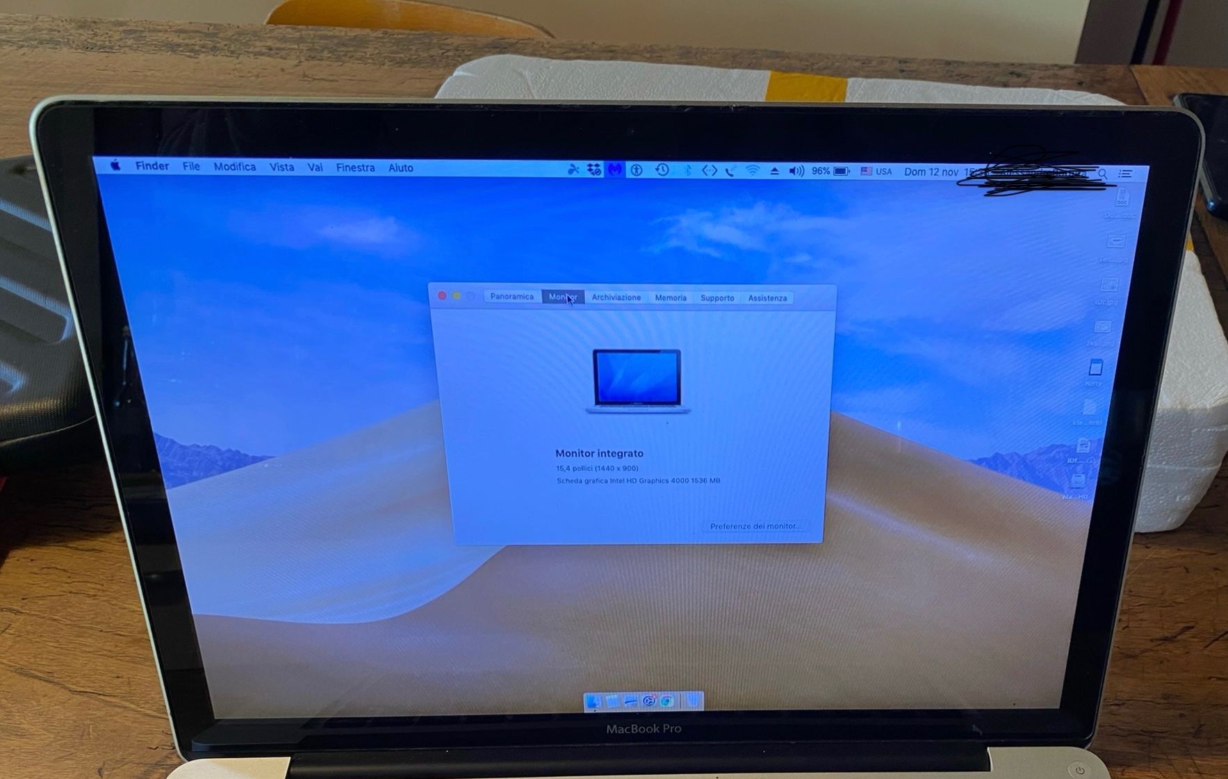 Apple Notebooks: MacBook Pro mid 2012 LCD assembly – Gebraucht aus Cagiallo von del_b266 2