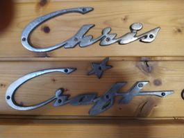 Bootsschriftzug "Chris Craft Cavalier"
