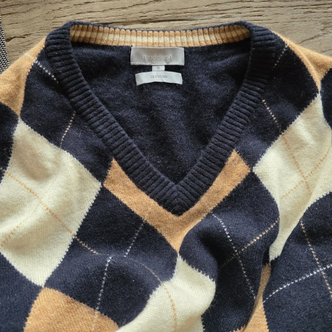 Pullover & Sweatshirts: 🐸 MADDISON KASCHMIR PULLOVER ARGYLE MUSTER S TOP ZUSTAND – Neu (gemäss Beschreibung) aus Môtier (Vully) von Frogs 1