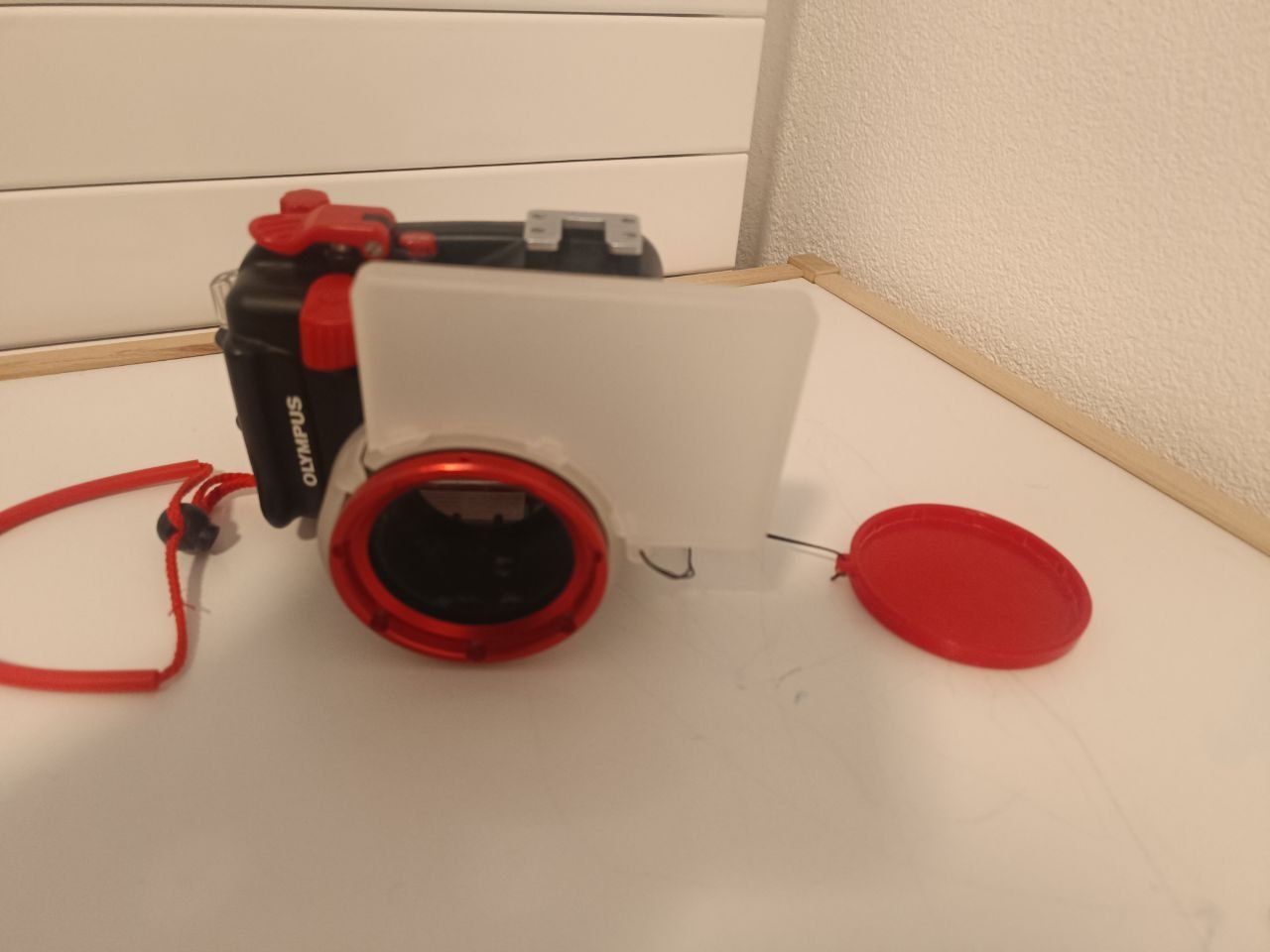 Olympus Lampade & Macchine fotografiche: Custodia Subacquea per Fotocamera – Usato da Origlio venduto da ott_x7z8