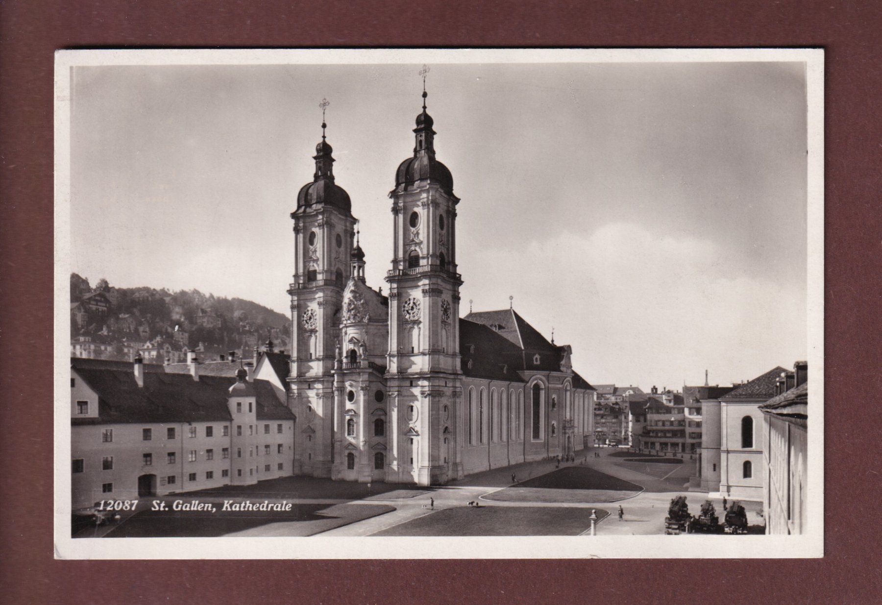 Cartoline postali: ST. GALLEN - Kathedrale – Usato da Pully venduto da nicecards-shop
