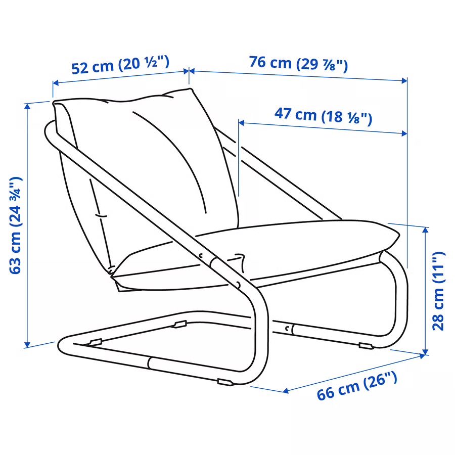 Ikea Fauteuils: ÖNNESTAD Fauteuil IKEA – D'occasion à Biel/Bienne par ana_2427 3