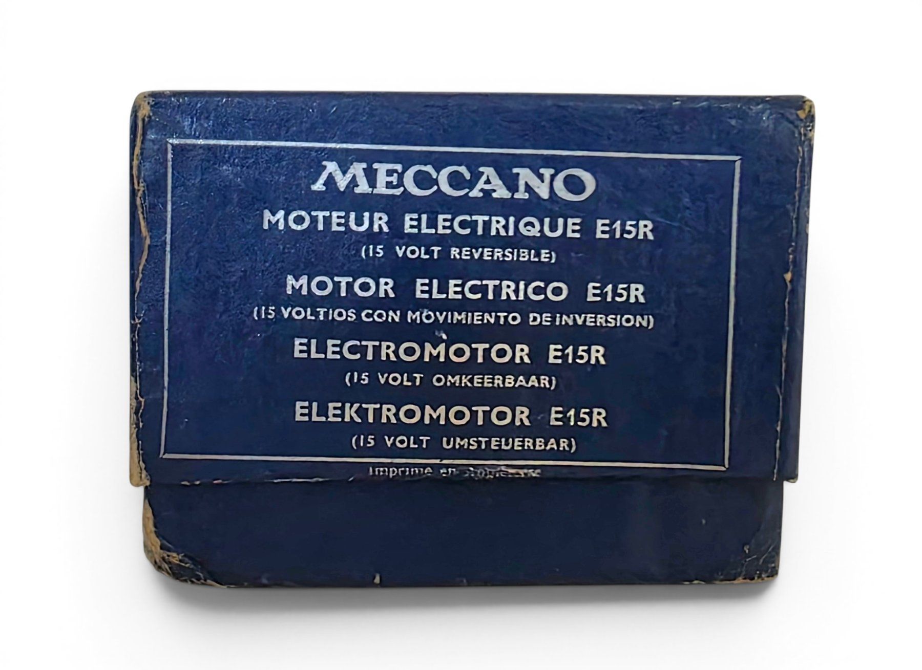 Meccano Giocattoli: Meccano Baukasten Elektromotor – Usato da Flawil venduto da JaguarXJSHE 6