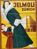 Original Jelmoli Plakat, Silberstein, 1930,