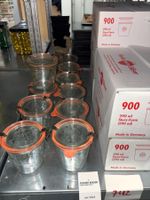 742 Posten Einmachgläser aus Liquidation