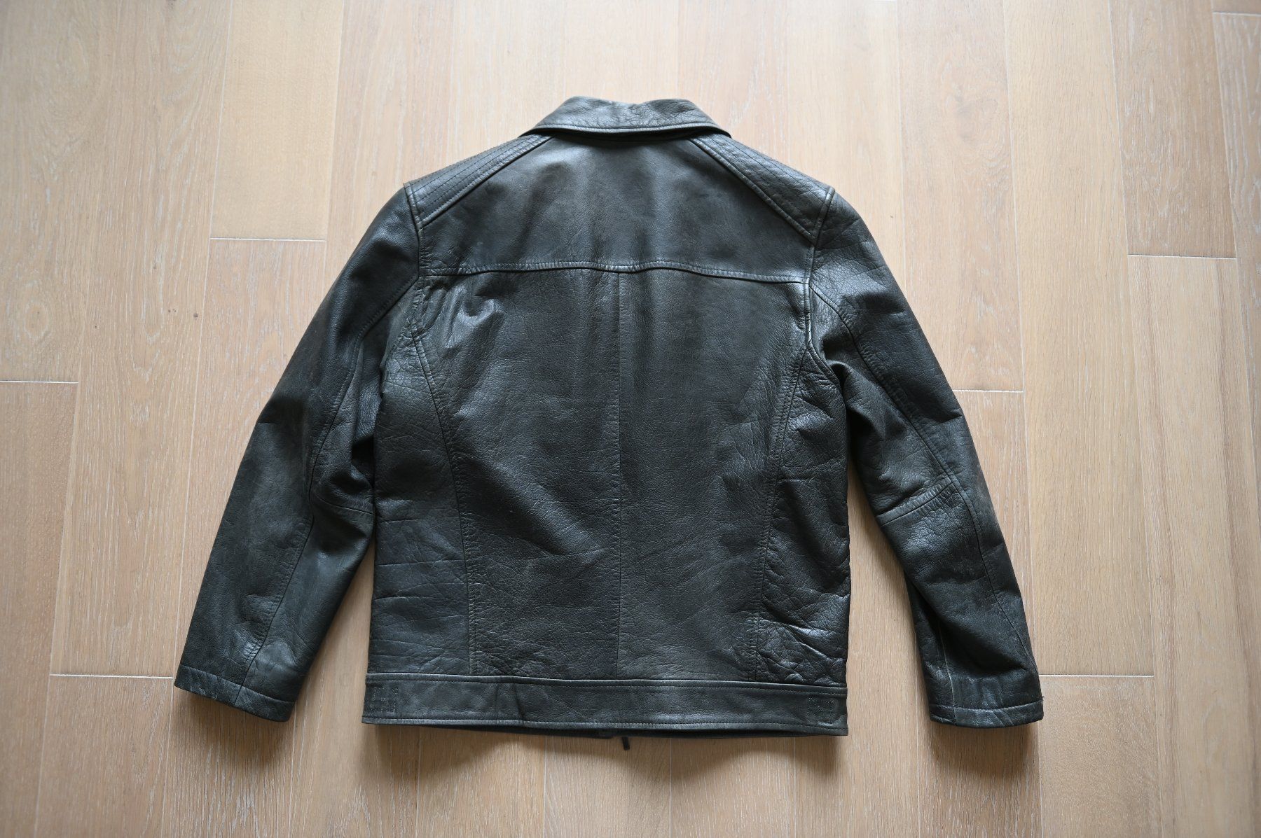 Jacken: Vintage Herren Lederjacke grau, Gr. 50 – Gebraucht aus Dübendorf von ase_781 2