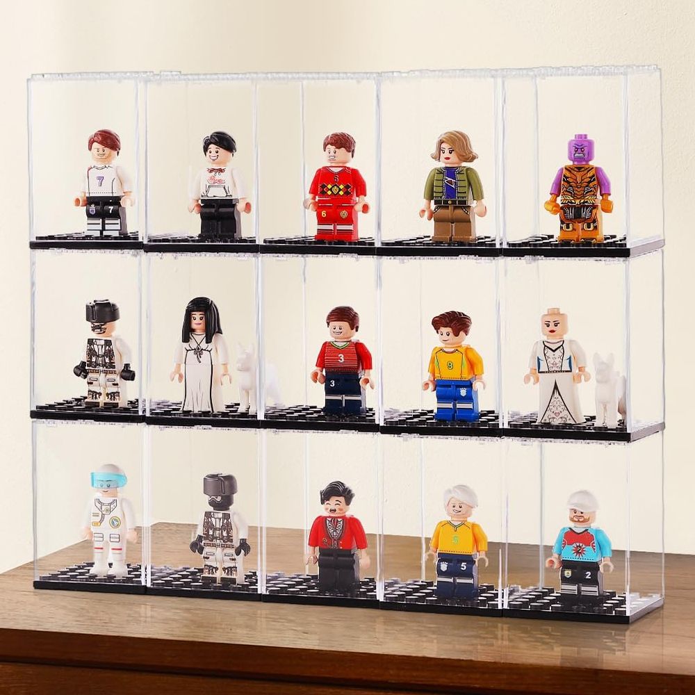 Lego Kit di costruzioni: 16 Stk -  Only Display Case for Lego Minifigures – Nuovo (secondo la descrizione) da Glattbrugg venduto da har_jgc7 1