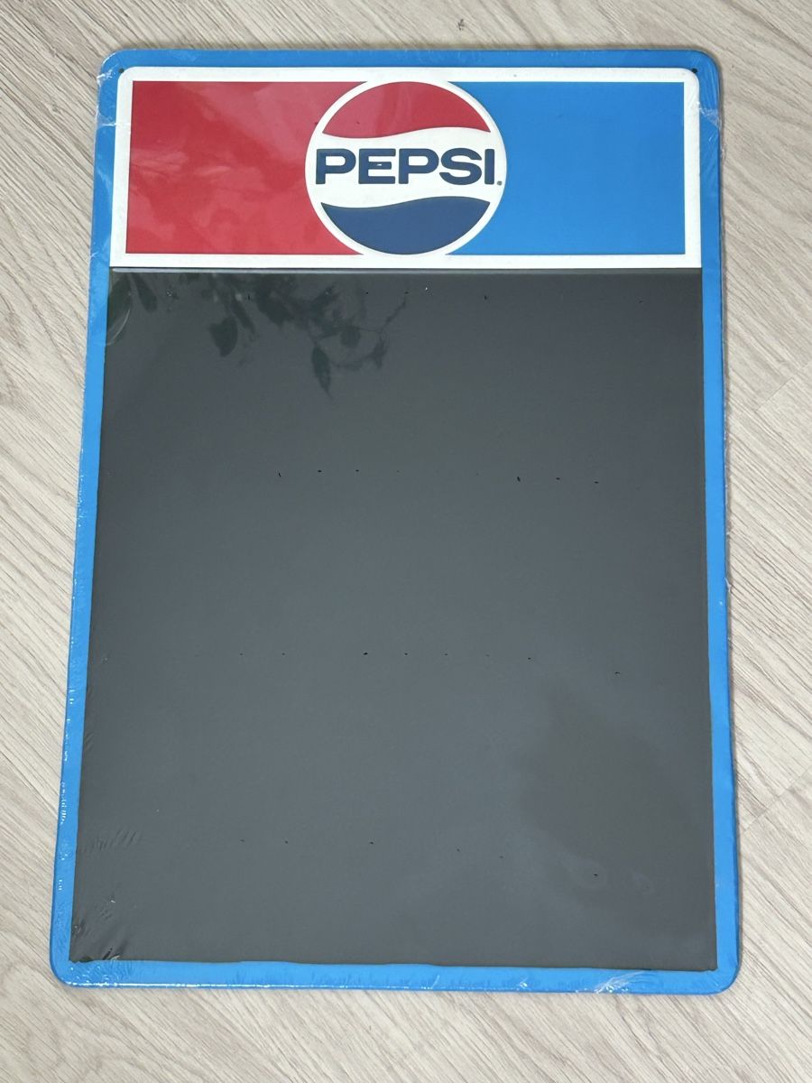 Pepsi Schilder: Plaque métal ardoise Pepsi! – Neu (gemäss Beschreibung) aus Thierrens von Bigla 1