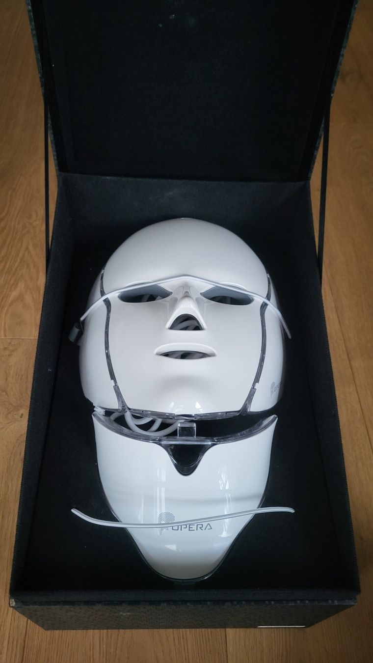 Cura del viso: OPERA LED Face Neck Mask with Galvanic - Professional – Usato da Rüschlikon venduto da nicos8033 3