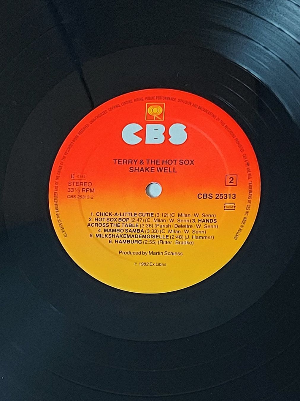 Schallplatten: LP - TERRY AND THE HOT SOX - SHAKE WELL – Gebraucht aus Steckborn von Quo7 2