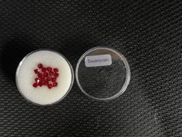Swarovski Elements, rote Perlen , Basteln, Neu! (53)