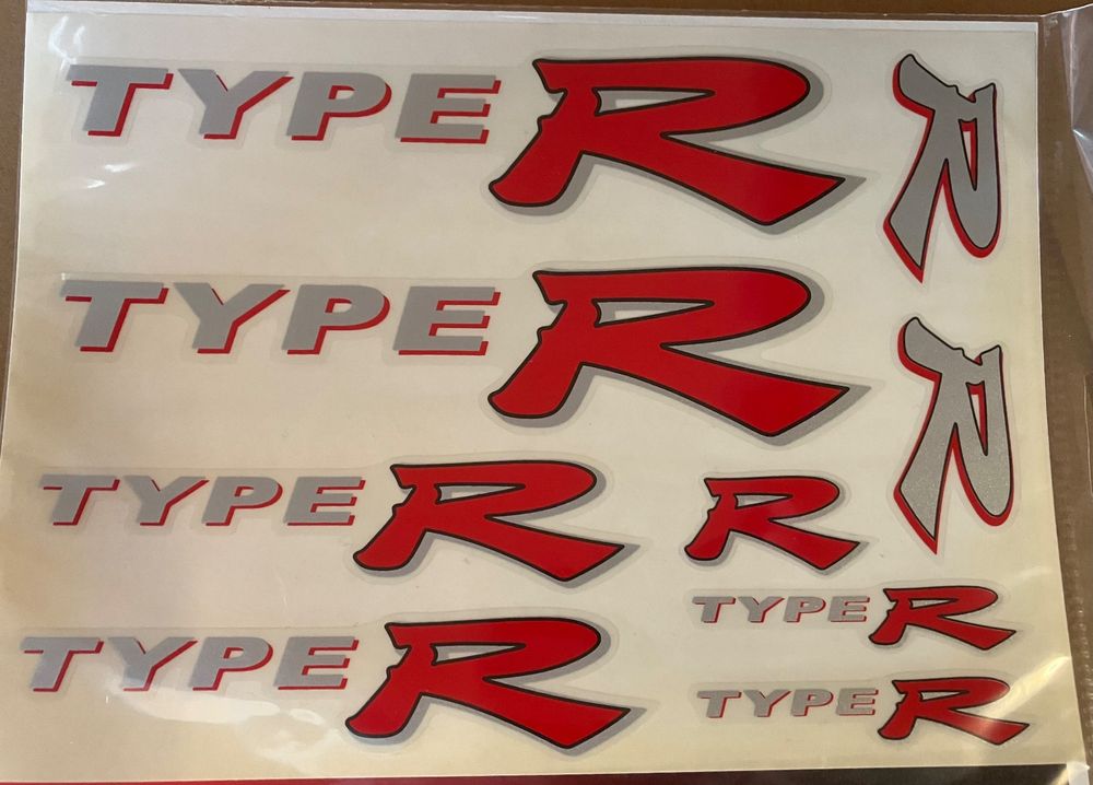 Honda Type R Aufkleber Sticker 9teilig (Art. 2232) | Kaufen auf Ricardo