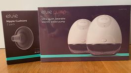 ELVIE pump Doppelmilchpumpe plus Nipple Cushions 19mm