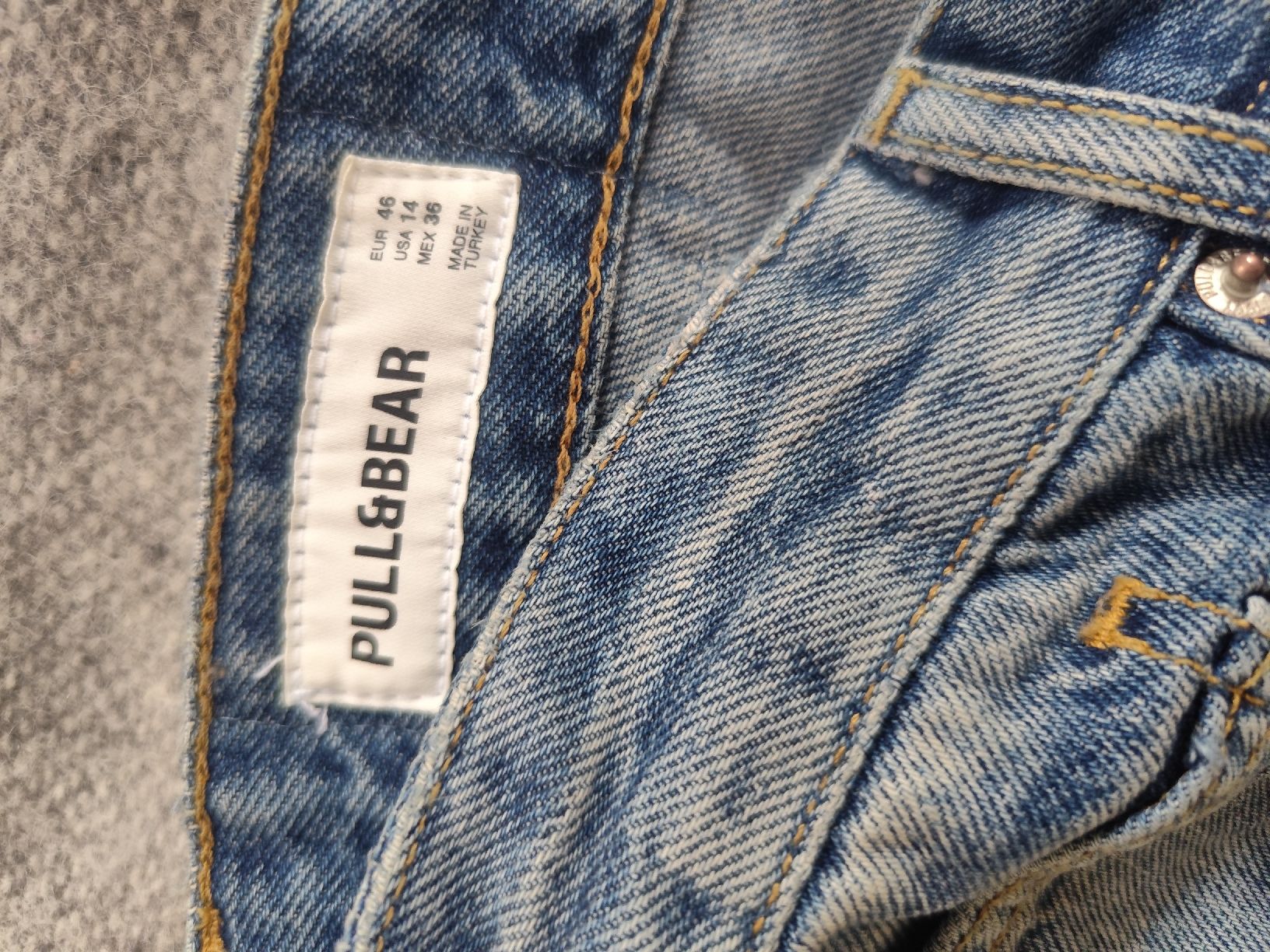 Pull&Bear Jeans: Bermuda Pull&Bear bleu denim taille basse taille 46 – Nuovo (secondo la descrizione) da Neuchâtel venduto da sis_2wcq 3