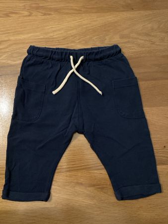H&M Baby Hose dunkelblau Baumwolle Grösse 74 neuwertig 
