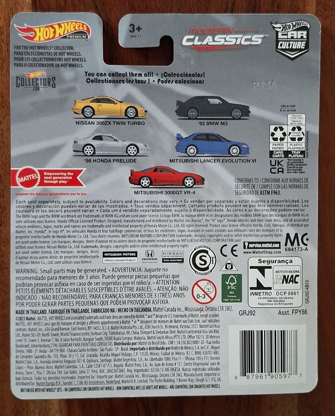 Hot Wheels Modellini d'auto: HOT WHEELS '92 BMW M3 E30 MODERN CLASSICS 2022 – Usato da Reinach BL venduto da vwbora75 3