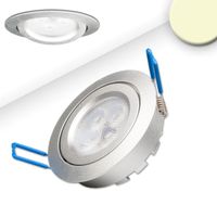 LED Einbaustrahler, IP42, 8 cm Ø, Spot