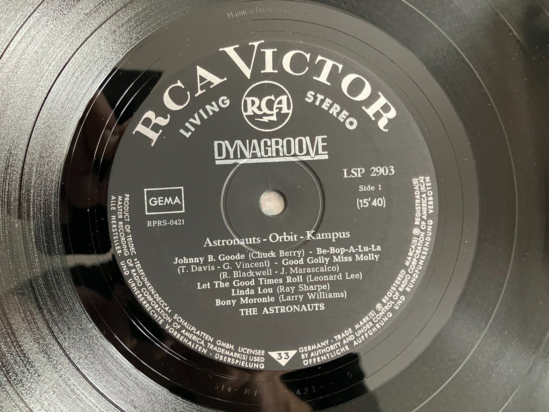Dischi in vinile: The Astronauts – Usato da Aarwangen venduto da Jukebox3 5