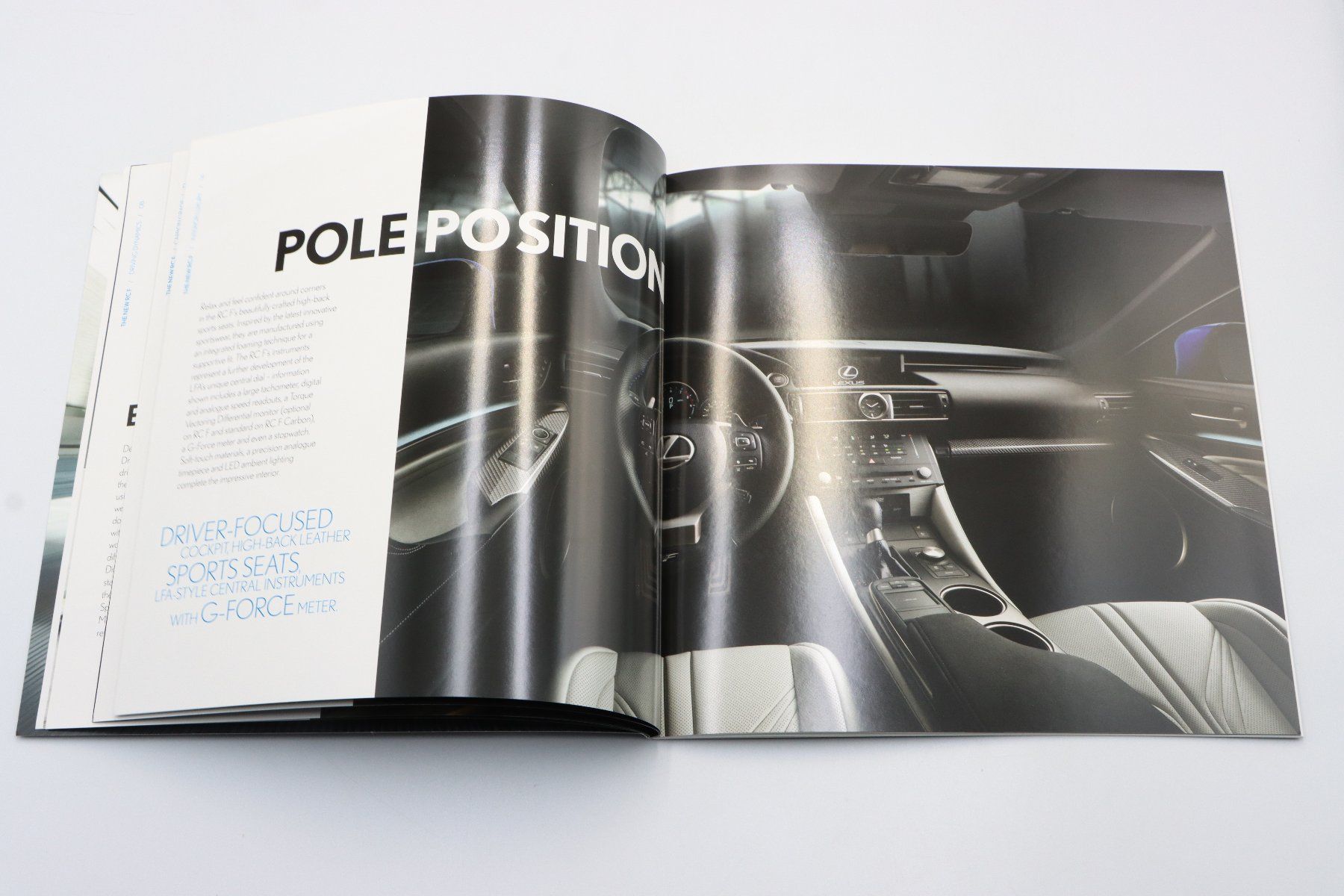Lexus Documents: Lexus RC F 2014 Prospekt – D'occasion à Bühl b.Aarberg par Collectorpassions 6