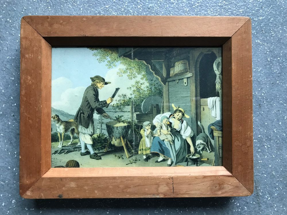 GUOER Ovaler Vintage-Bilderrahmen – 12,7 X 17,8 Cm, Goldfarben & Weiß, Mit Glasfront, Für Tisch Oder Wand