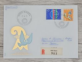 CL17 Enveloppe + Timbre Suisse 1971