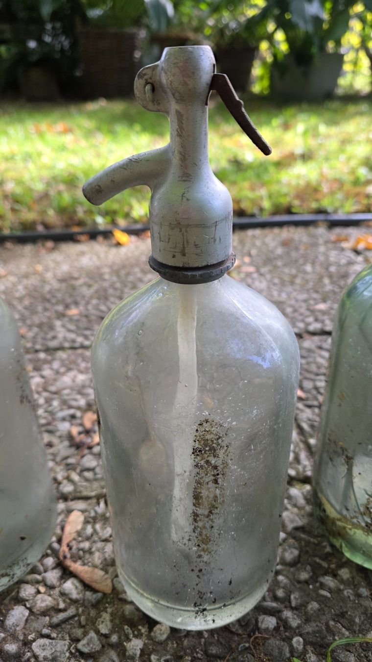 Flaschen: Alte Sifonflasche – Gebraucht aus Ehrendingen von leo875
