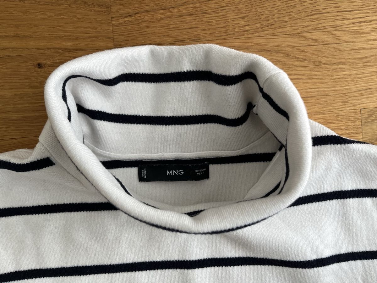 Mango Maglioni & Felpe: Gestreifter Rollkragenpullover Gr. M von Mango – Usato da Zürich venduto da nat_yds5 1