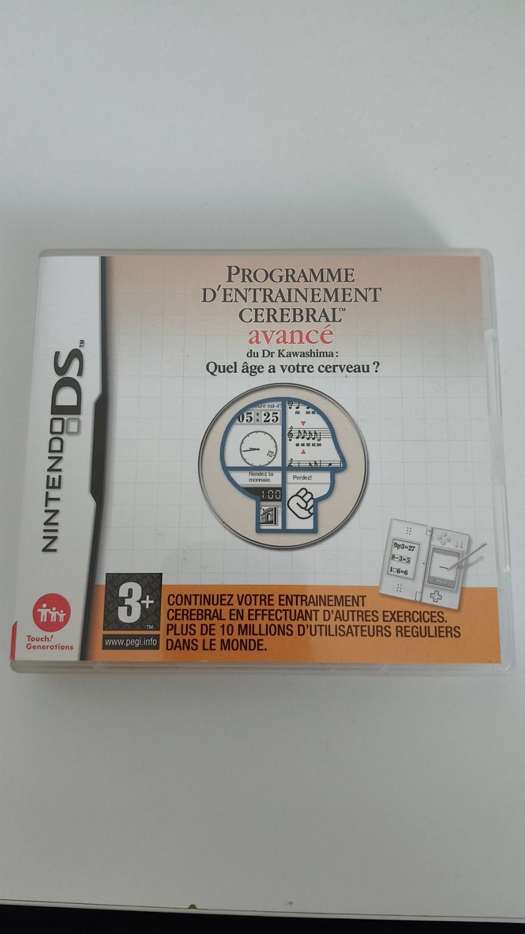 Giochi: Programme d'entrainement cérébral avancé DS – Usato da Nyon venduto da aar_g6pl