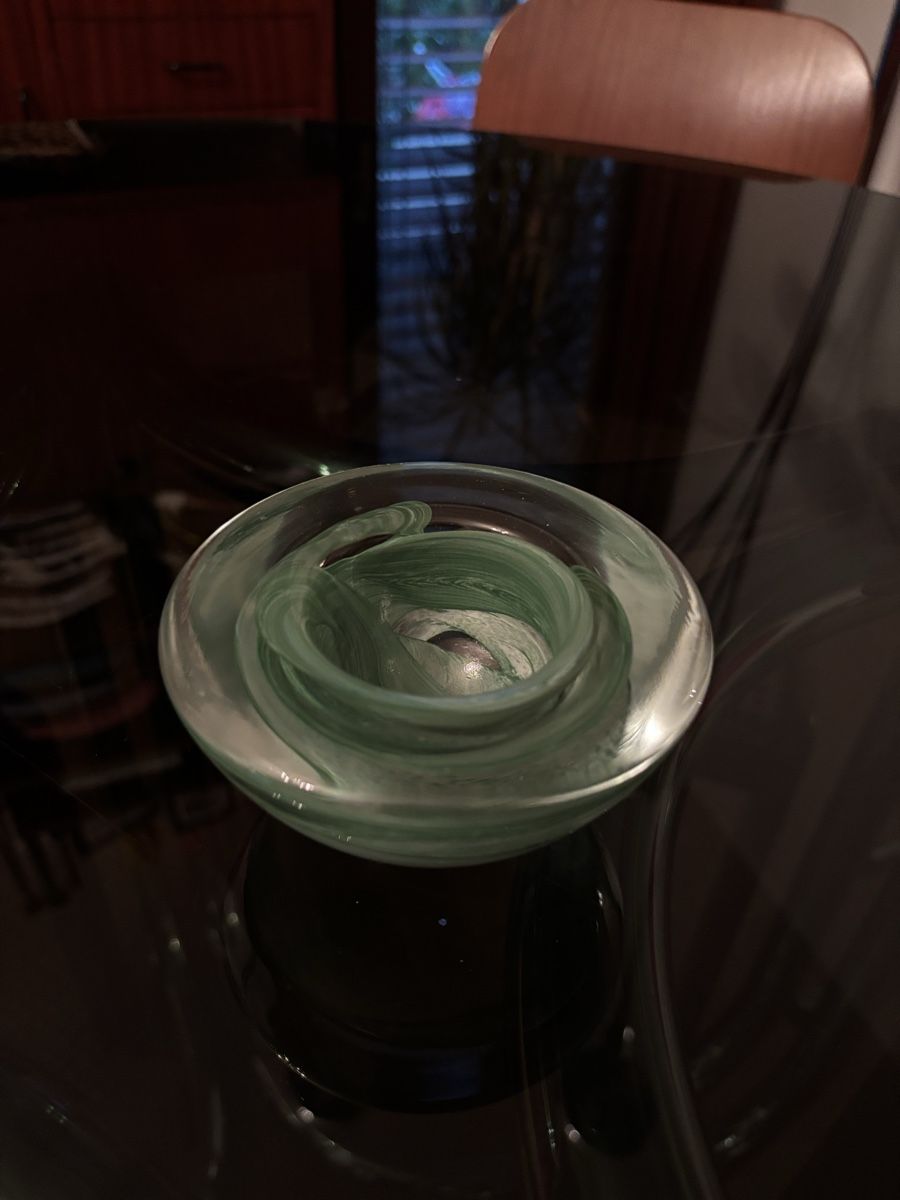 Murano Aschenbecher: Murano Glas Aschenbecher Design 70er / vintage ashtray – Gebraucht aus Lugano von rrkivio 1