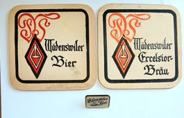 Bierdeckel Pin Bier Brauerei Wädenswil Excelsior Ur-Hell