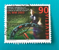 Nr.1083 mit Stempel Orientierungslauf Weltmeisterschaft 2003