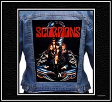 Rücken-Aufnäher *Scorpions*  Original Back Patch