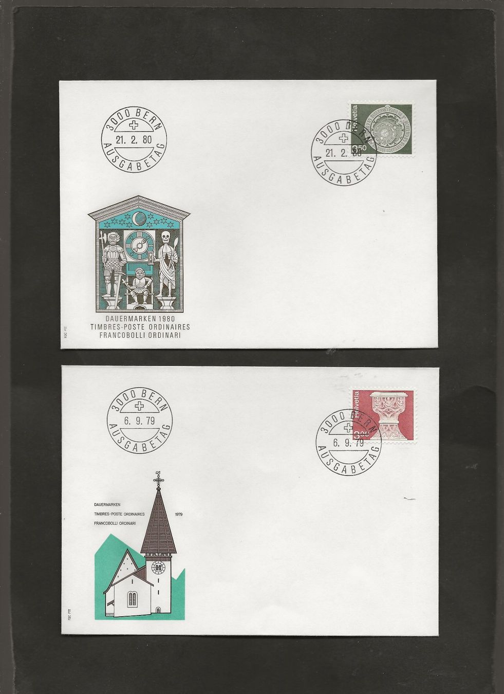 Tutti i francobolli: Schweiz 16 FDC 1979 bis 1984 – Usato da Au ZH venduto da xelagreb01 7