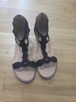 Gladiatorensandalen schwarz Gr. 40 Sommer ☀️ Top Zustand