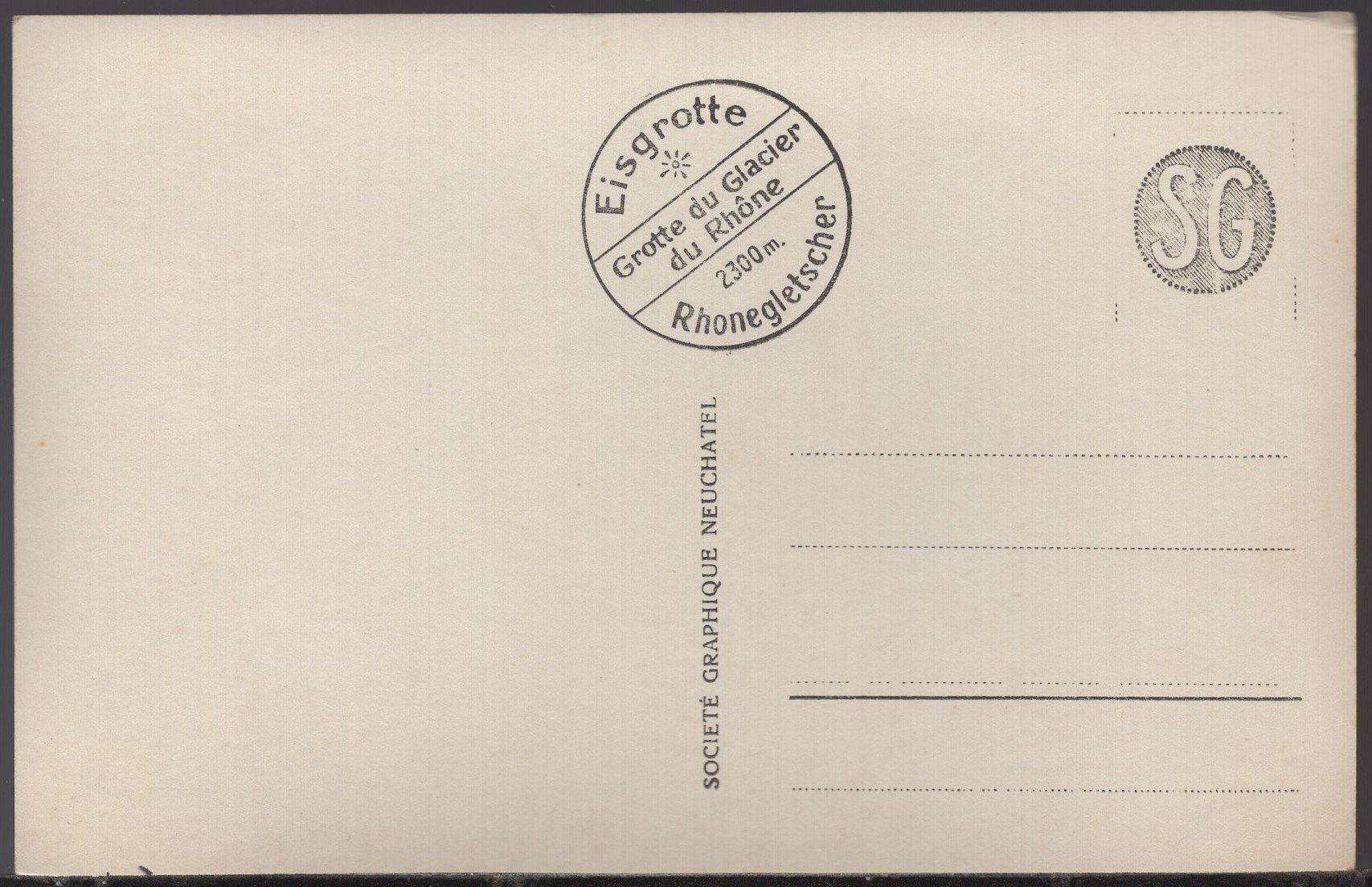 Cartes postales: Rhonegletscher – D'occasion à Aarau par kufi44 1