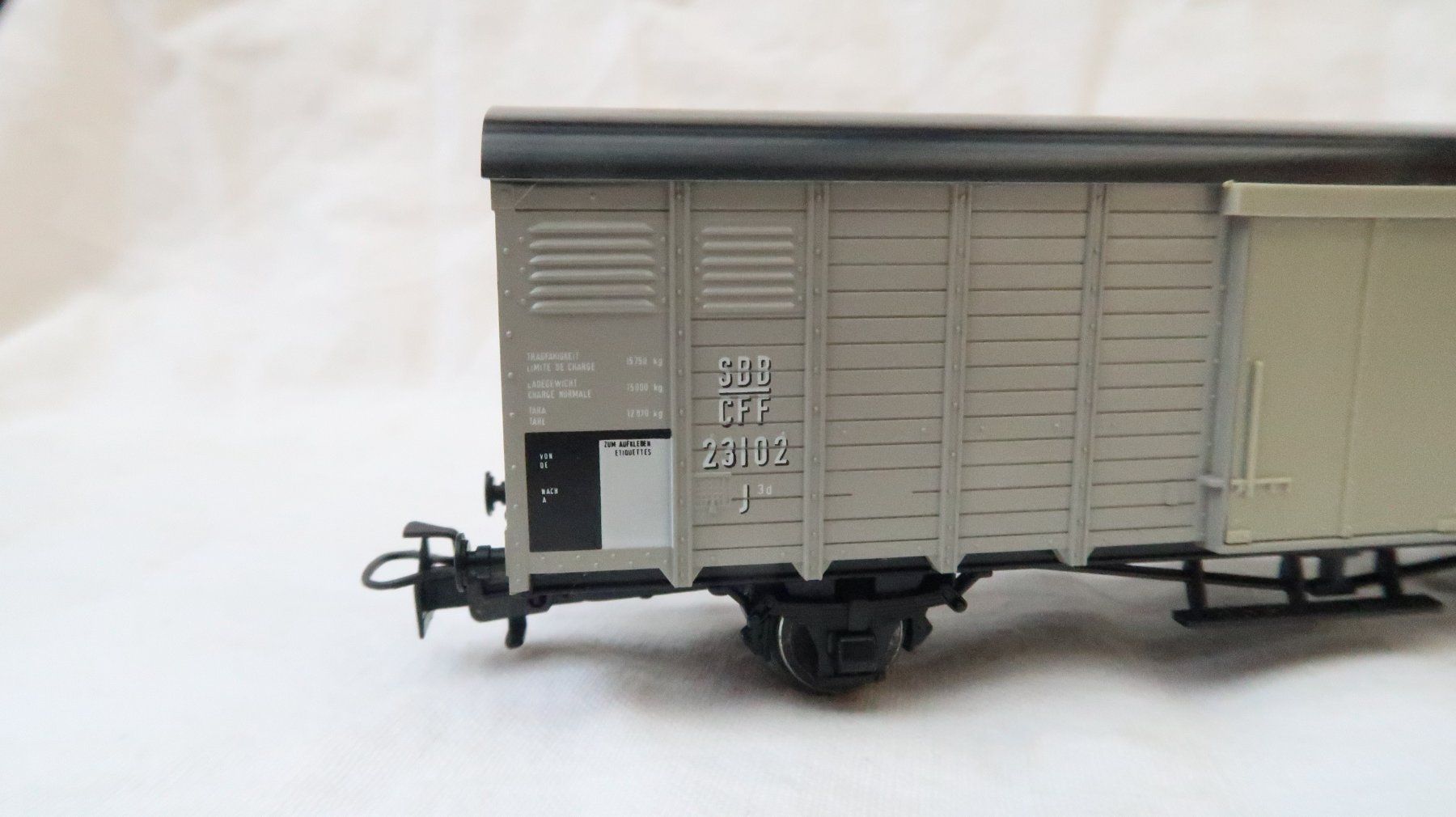 Märklin Modellini di ferrovie: Märklin SBB "Hist. Güterwagenset 1930" – Usato da Muttenz venduto da Laeckerlihamschter 7