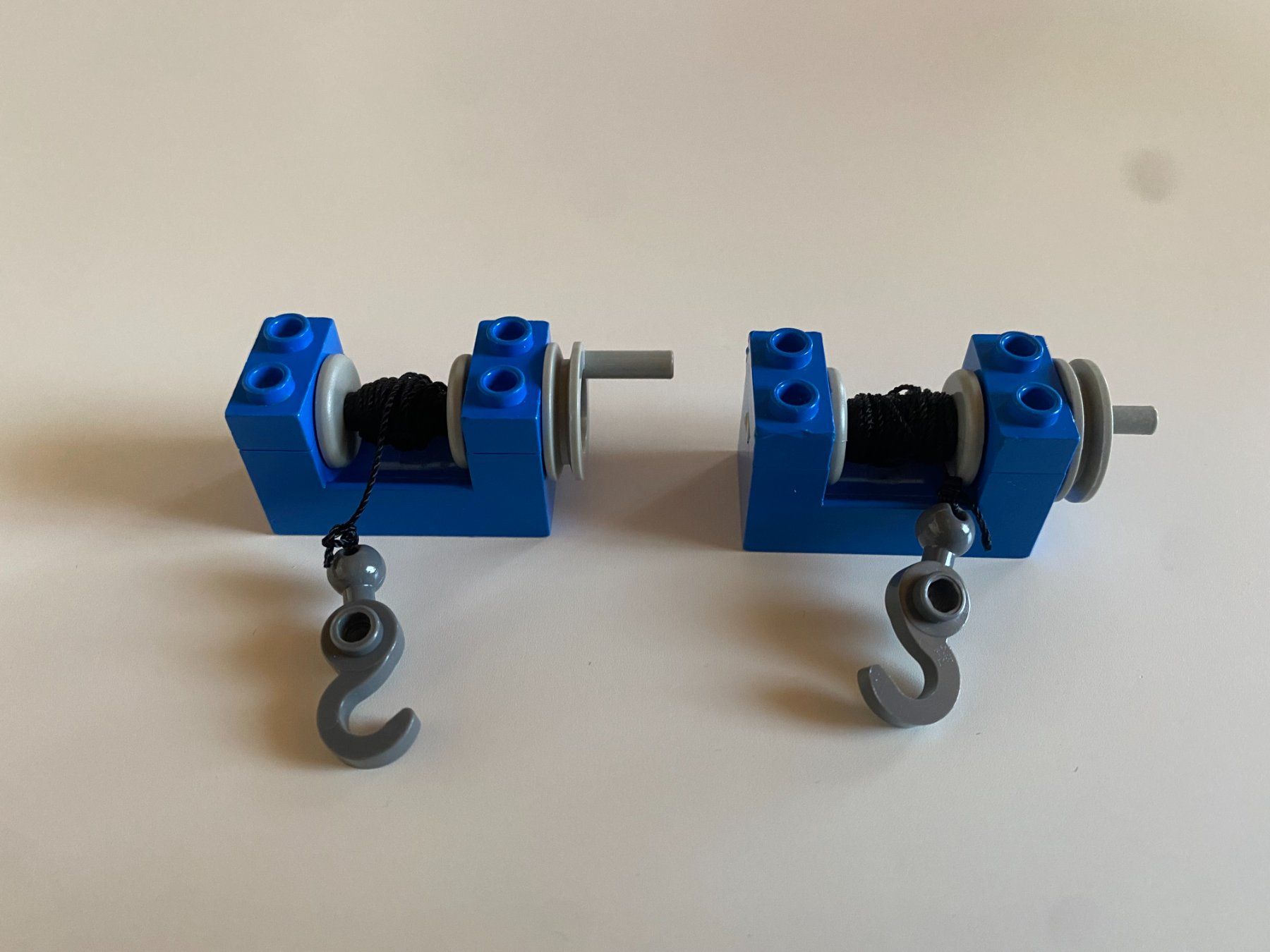Lego Giocattoli: LEGO - 2 - BLAUE - SEILWINDEN – Usato da Gelterkinden venduto da ajdt4