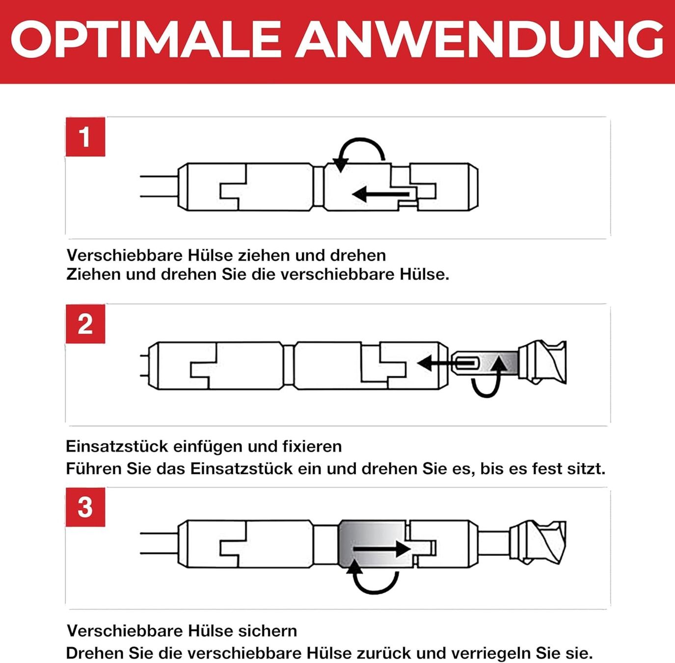 Tous les outils: Max Verlängerung Adapter Bohrhammer – D'occasion à Suhr par SchnapperCH 4