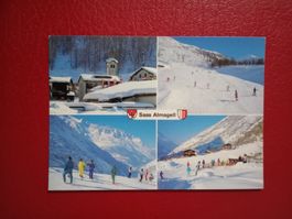 Saas-Almagell Skigebiet mehrbildrig 1992