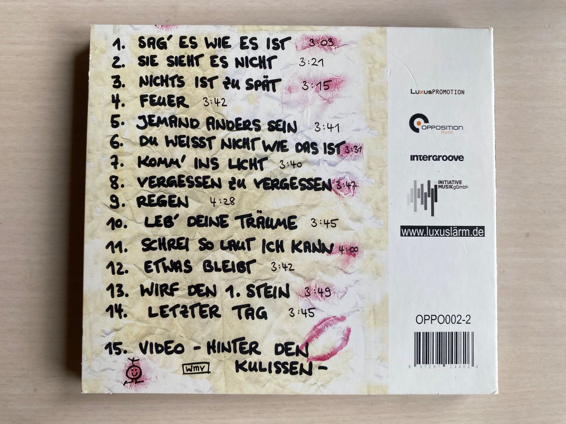 CD: Luxuslärm - So laut ich kann – Usato da Oberried Brienz venduto da Chyara 1